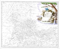 Карта Орловского наместничества
